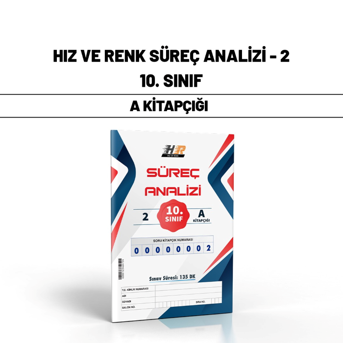 HIZ RENK 10.SINIF SÜREÇ ANALİZ SERİSİ 2-B - 24-25